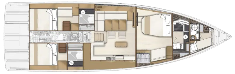 Jeanneau Yachts 55 - Image 5